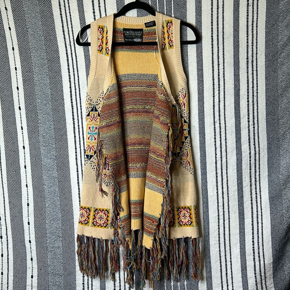 Powder River Outfitters by Panhandle Vest Cardigan - Picture 1 of 3